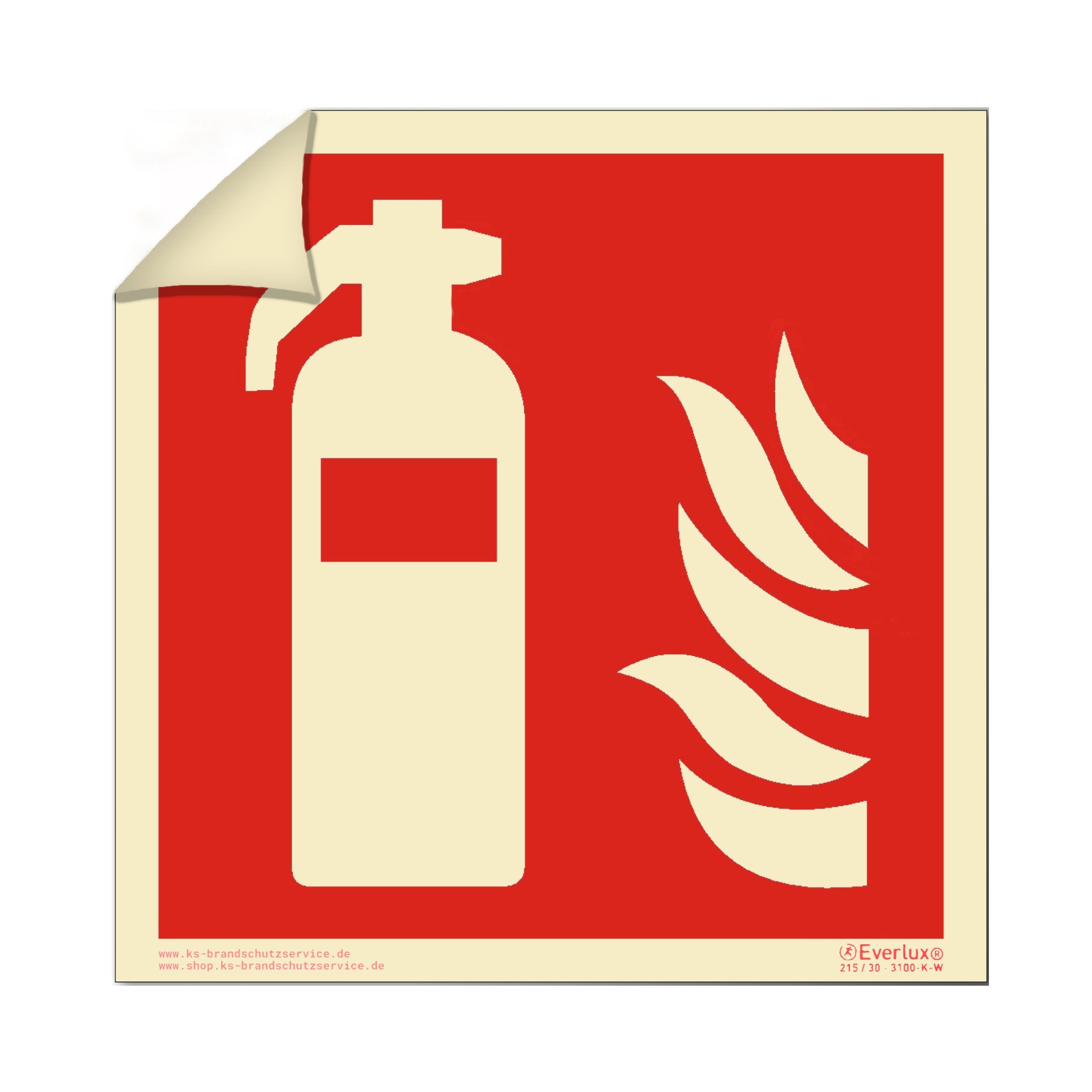 Piktogramm F001 Feuerlöscher