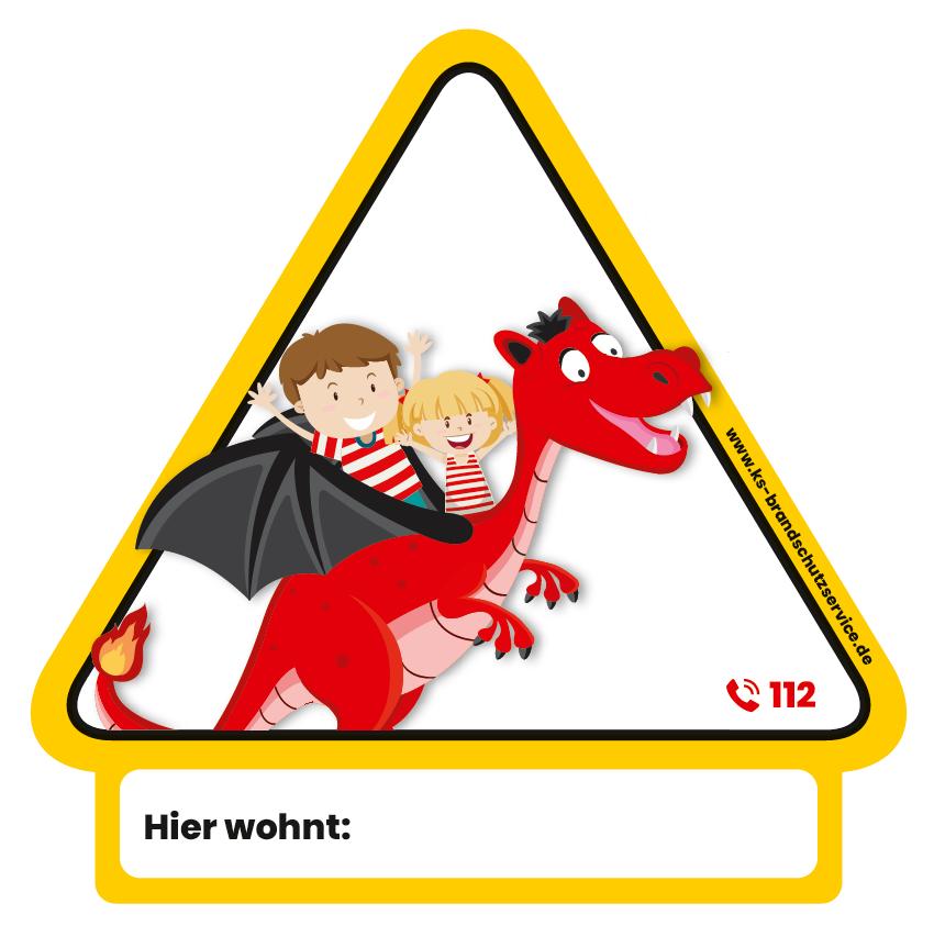 Logo KAES - Der Brandschutzdrache