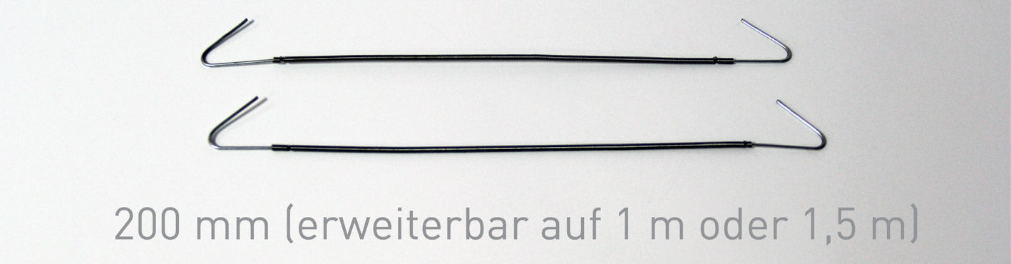Zubehör zur Deckenbefestigung Teleskophaken zur Deckenbefestigung 200 mm