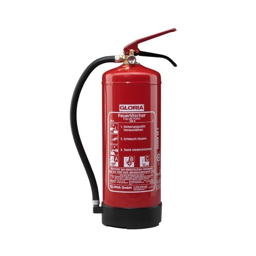 Feuerlöscher – GLORIA - PD6, Pulverlöscher, 34A, 233B, C