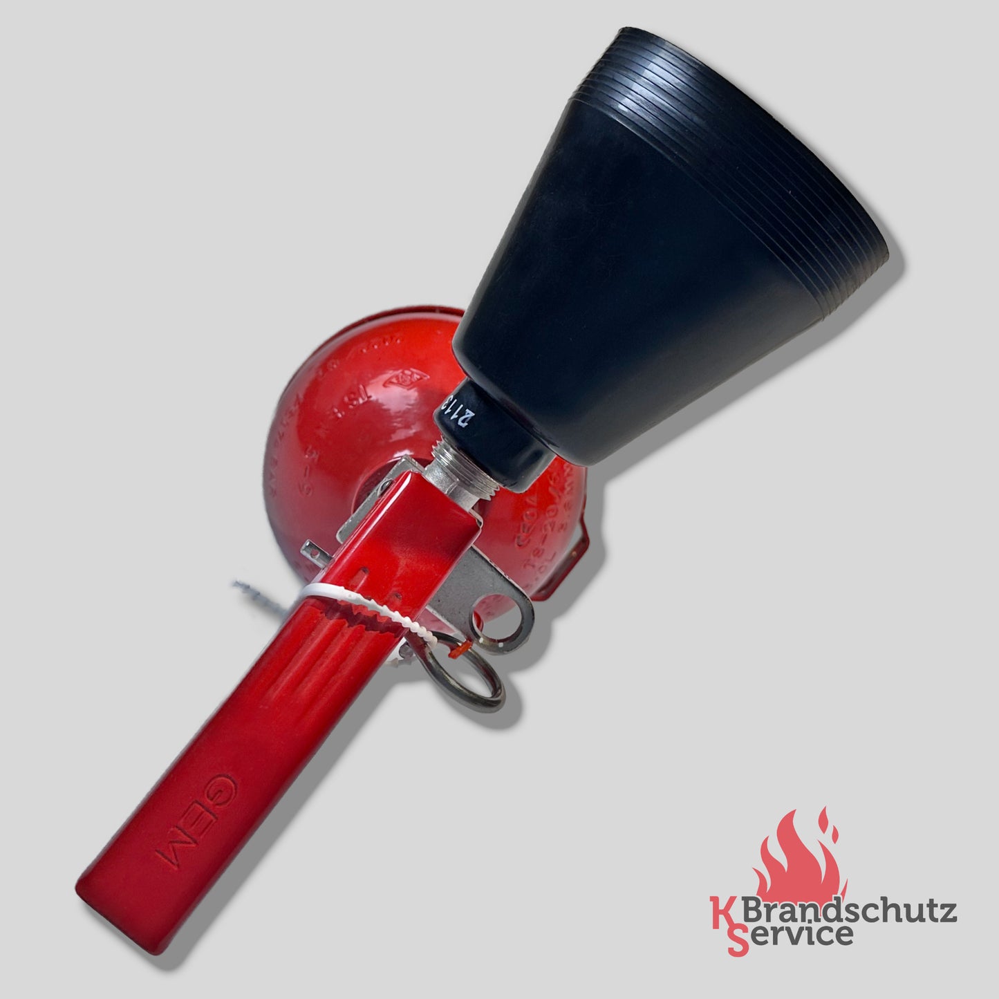 Feuerlöscher – MOBIAK KX11, 2 kg, CO2 Löscher, 34B, Stahlbehälter, frostsicher, Detailansicht 1